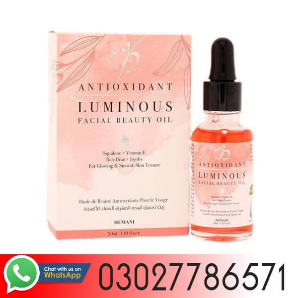 Antioxidant Luminous Facial Beauty Oil