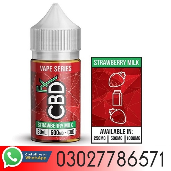 CBDFX Vape Series Strawberry Milk