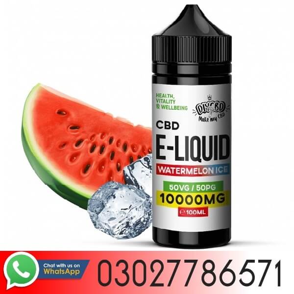 CBD E-Liquid 10000mg Watermelon ICE