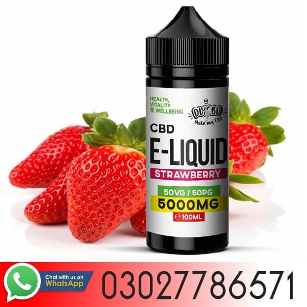 CBD E-Liquid Strawberry In Pakistan