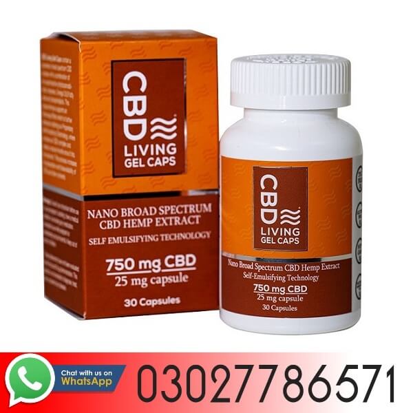 CBD Living CBD Gel Capsules In Pakistan