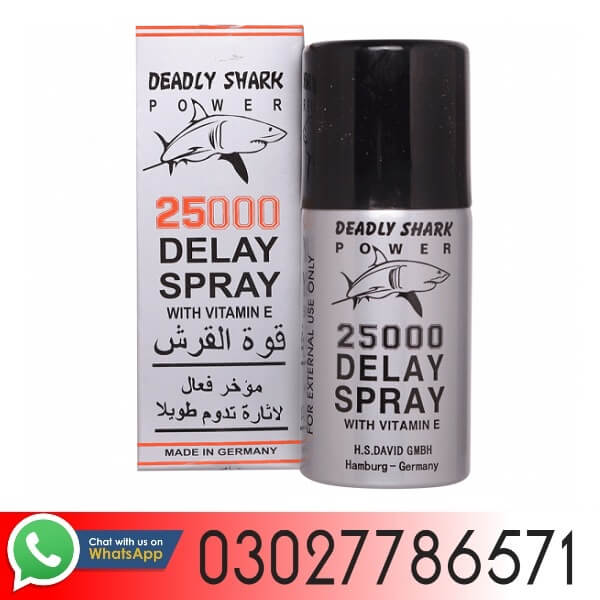 Deadly Shark Power 25000 Delay Spray In Pakistan