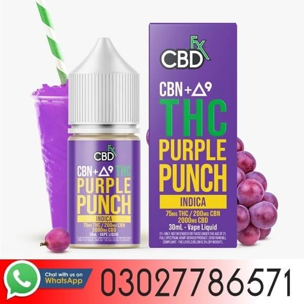 Delta-9 THC Vape Juice Purple Punch In Pakistan