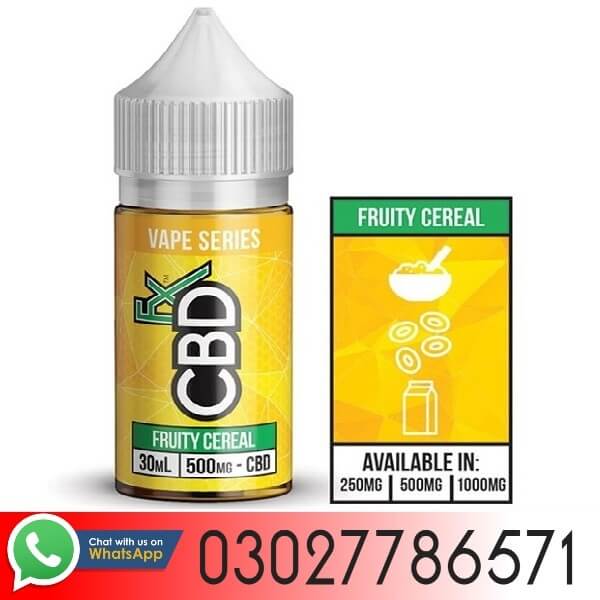 Fruity Cereal Vape Series CBD E Liquid In Pakistan