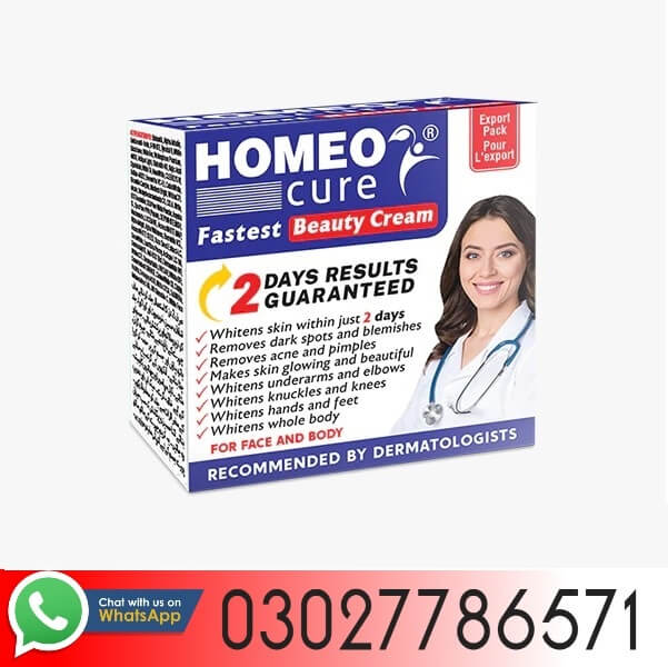 Homeo Cure Beauty Cream In Pakistan