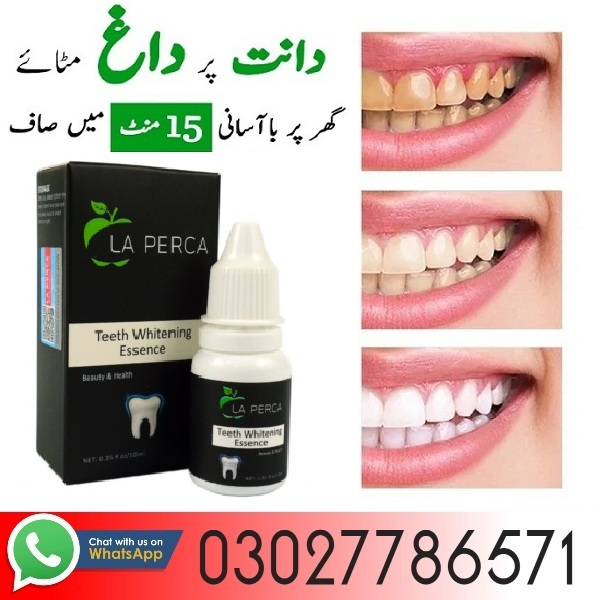 LA PERCA Teeth Whitening Essence In Pakistan