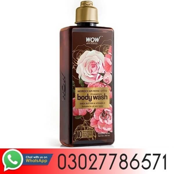 Moroccan Rose OTTO Foaming Body wash