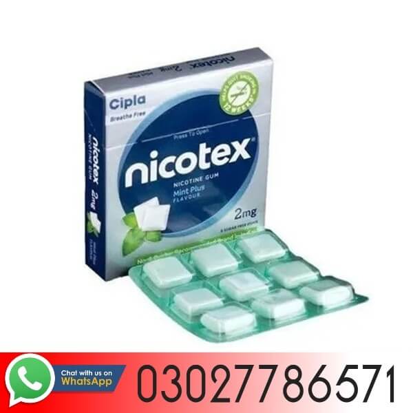 Nicotex Gum In Pakistan