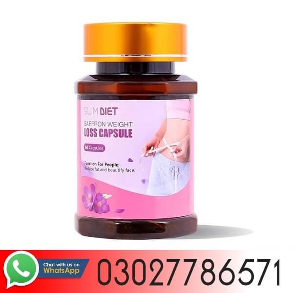 Slim Diet Saffron Weight Loss Capsule