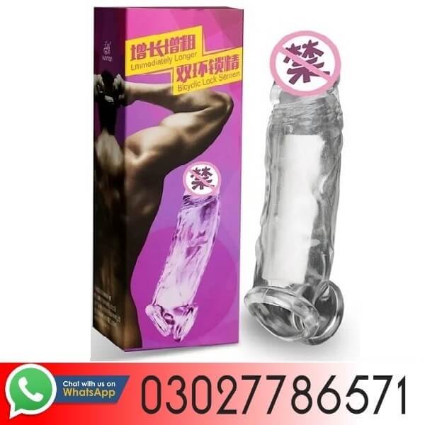 Transparent Reusable Silicone Condom In Pakistan