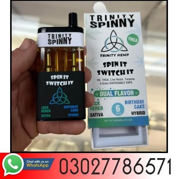 Trinity Hemp Spinny 6G Disposable Vape In Pakistan